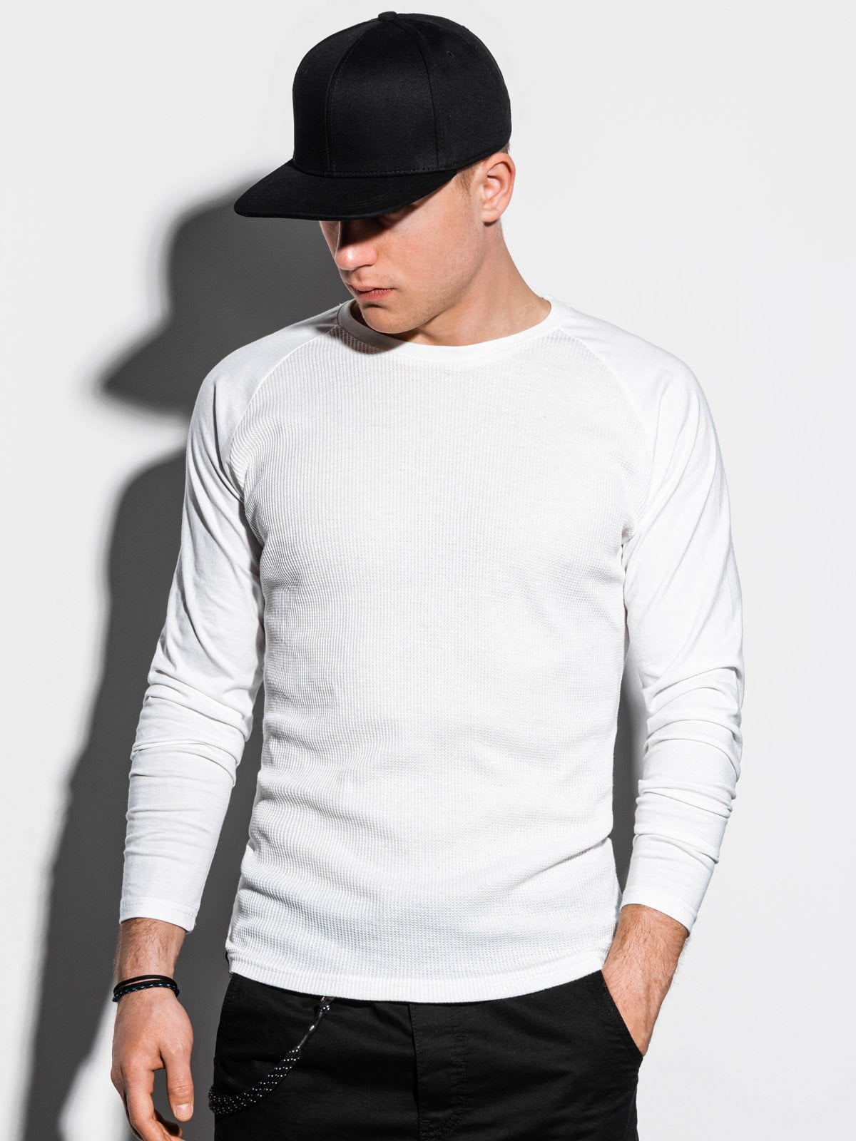 Shirt voor heren met lange mouw | stretch | Longsleeve | wit, maat XXL Shirt voor heren met lange mouw | stretch | Longsleeve | wit, maat XXL