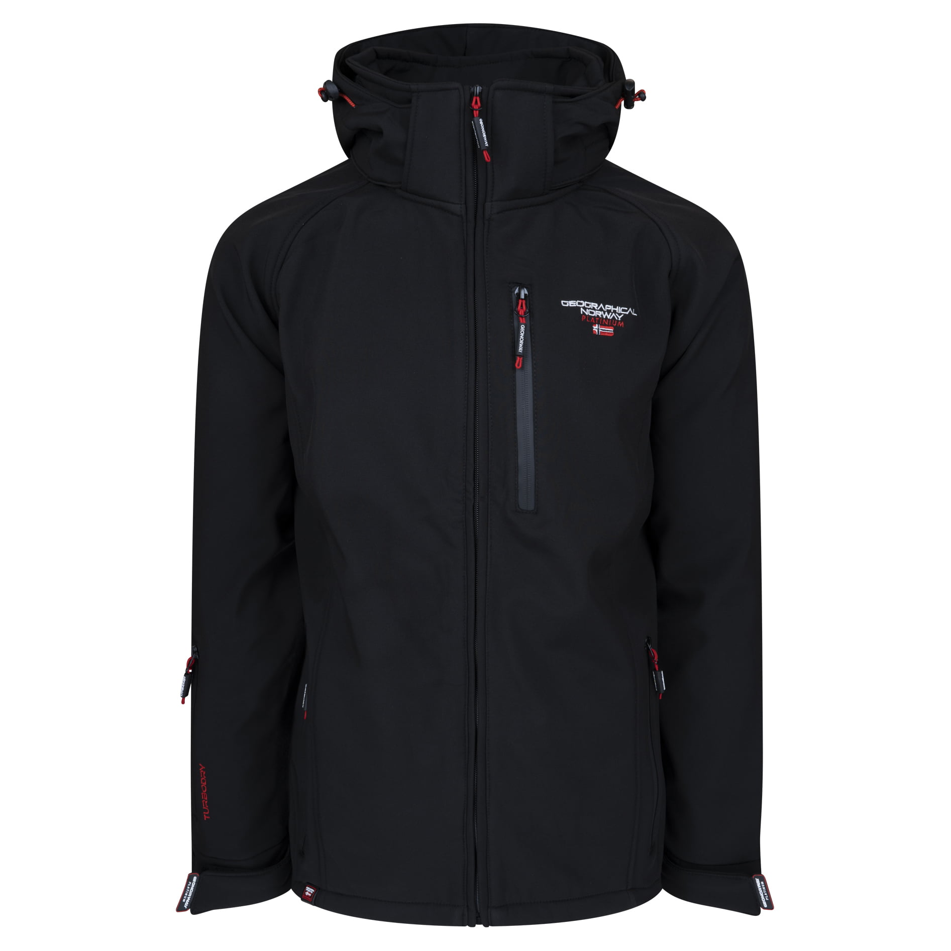 Softshell jas heren | Geographical Norway | taboo | Zwart, maat S Softshell jas heren | Geographical Norway | taboo | Zwart, maat S
