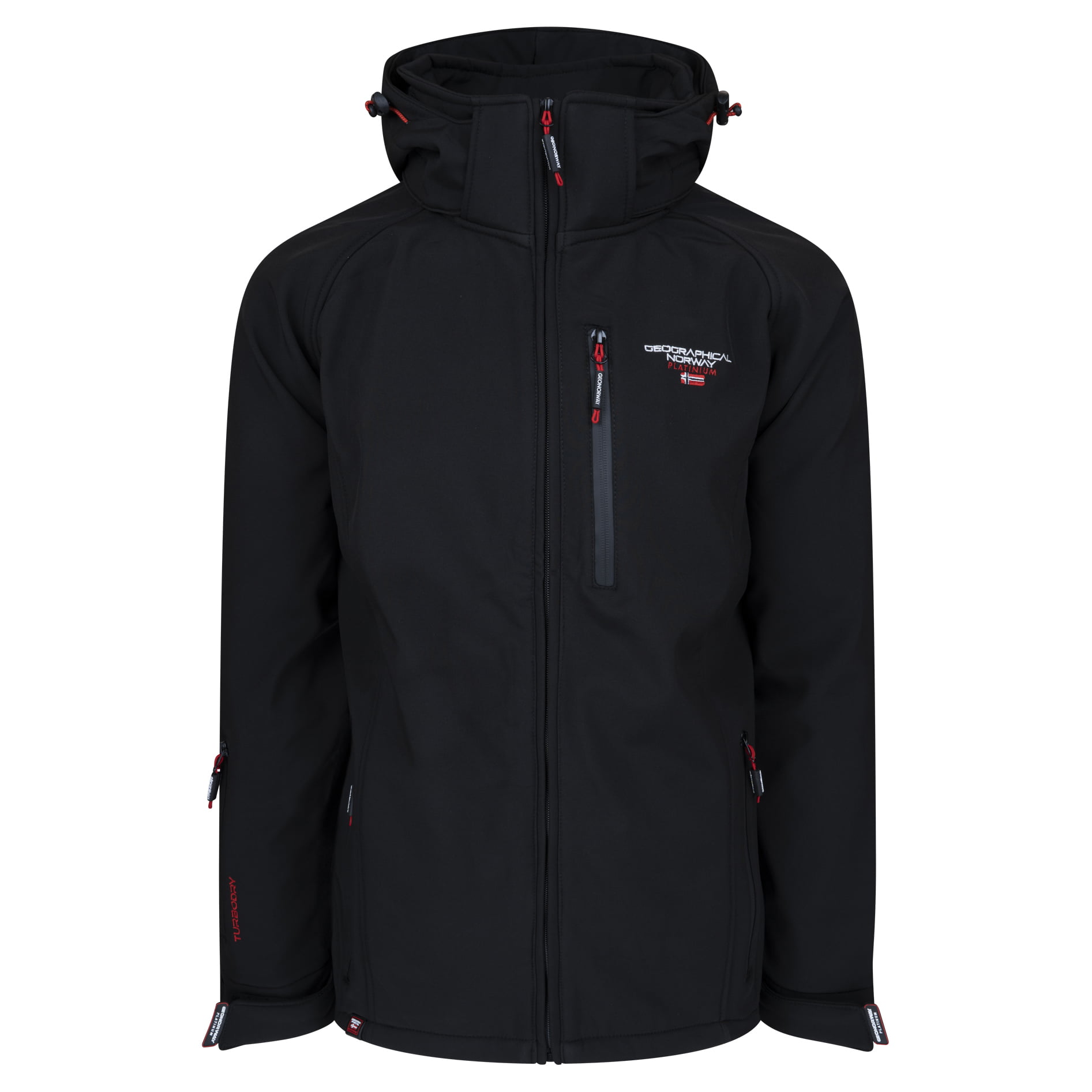 bibliothecaris Suri markering Softshell jas heren | Geographical Norway | taboo | Zwart