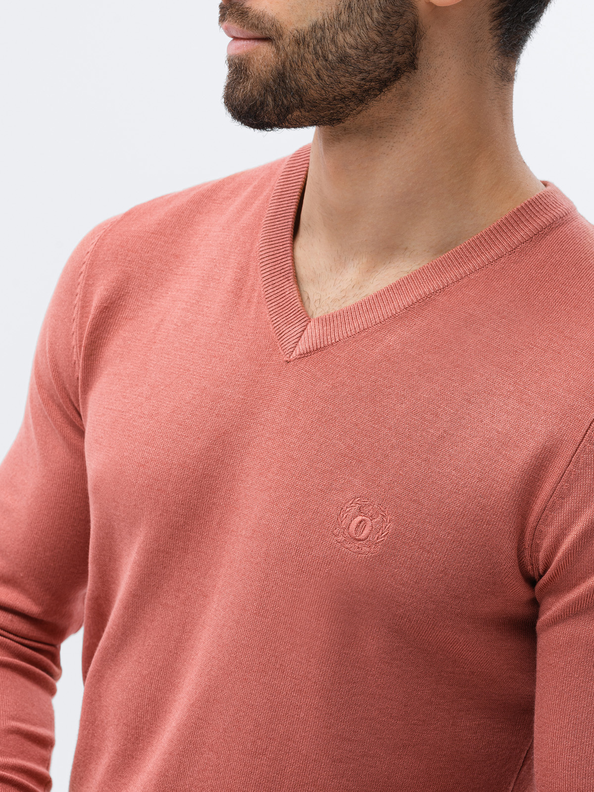 Italian Style Heren Kleding Truien & Vesten Truien Sweaters Herensweater E191 roze maat S 